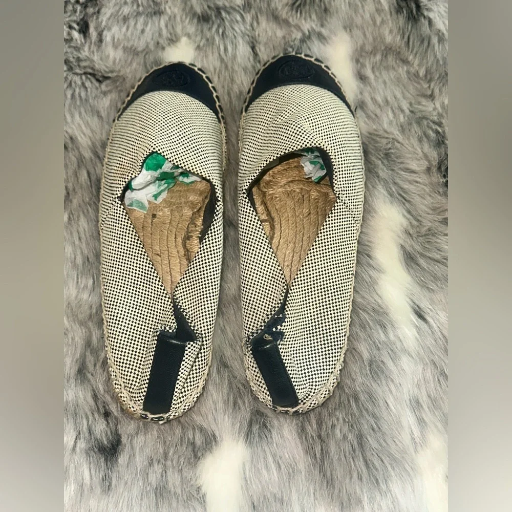 Tory Burch Size 7  Flat Espadrille slip on